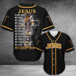 Jesus is my God, my life, my all, my everything 3 Baseball Jersey 77