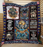 US Navy Veteran Quilt Blanket