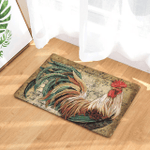 Cartoon Printed Entrance Doormat Cock Chicken