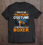 Boxer Halloween Tshirt