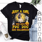 Pug Halloween Tshirt