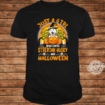 Husky Halloween Tshirt