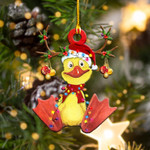  Baby Duck Christmas Light Shape Ornament