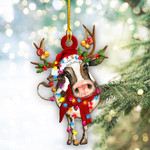  Cow Christmas Light Shape Ornament