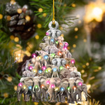  Elephant Light Christmas Shape Ornament