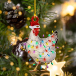  Chicken Light Shape Ornament