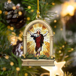  Christianity Church Stained Shape Ornament