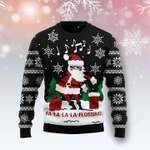 Hobby  Fa La La La Flossing Santa Claus Ugly Christmas Sweater