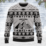 Animal  Alien Ancient Pyramid Ugly Christmas Sweater