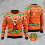 Animal  Deer Merry Huntmas Ugly Christmas Sweater
