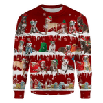 Animal  Pitbull Snow Christmas 3D Ugly Sweater