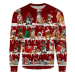 Animal  Boxer Dog Snow Christmas 3D Ugly Sweater