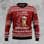 Animal  Chihuahua True Friend Ugly Christmas Sweater