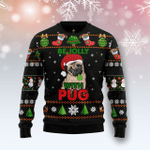 Animal  Pug Be Jolly Ugly Christmas Sweater