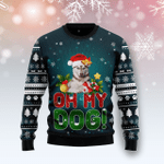 Animal  Siberian Husky Oh My Dog! Ugly Christmas Sweater