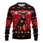 Animal  Rottweilerd Ugly Christmas Sweater