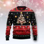 Animal  Pug Christmas Tree Ugly Christmas Sweater