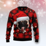Animal  Pug Ornament Ugly Christmas Sweater