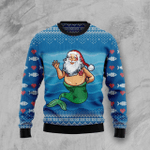 Animal  Satan Claus Mermaid Ugly Christmas Sweater
