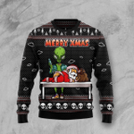 Animal  Alien Merry Xmas Ugly Christmas Sweater