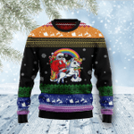 Animal  Unicorn LGBT Ugly Christmas Sweater