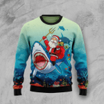 Animal  Santa Shark Ugly Christmas Sweater