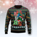 Animal  Horse Ho Ho Ho Ugly Christmas Sweater
