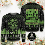Animal  Skull Ugly Christmas Sweaters
