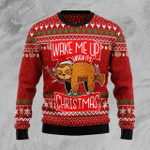 Animal  Sloth Its Christmas Ugly Christmas Sweater