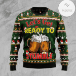 Hobby  Lets Get Ready To Stumble Beer Ugly Christmas Sweater