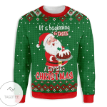 Hobby  Its Beginning To Taste A Lot Like Christmas Santa Claus Baking Ugly Christmas Sweater
