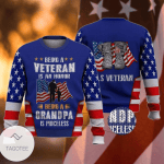 Hobby  Being A Veteran Is An Honor Ugly Christmas Sweater