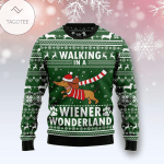 Animal  Dachshund Weiner Wonderland Ugly Christmas Sweater