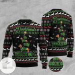 Animal  Dachshund Though The Snow Ugly Christmas Sweater