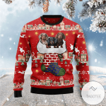Animal  Dachshund Light Up Ugly Christmas Sweater