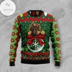 Animal  German Shepherd Ornament Ugly Christmas Sweater