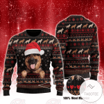 Animal Christmas Hat German Shepherd Dog Ugly Christmas Sweater