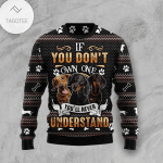 Animal  If You Dont Own One You?ll Never Understand Dachshund Ugly Christmas Sweater