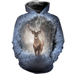 3D All Over Printed Winter Deer Shirts and Shorts