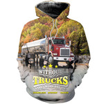 3D All Over Printed Beautiful Truck Shirts and Shorts