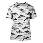 3D All Over Printed Dolphins of the World Shirts And Shorts