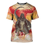 3D All Over Printed Legendary Godzilla Shirts and Shorts