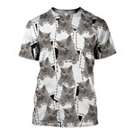 3D Full All Over Printed Meow Shirts And Shorts