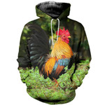 3D All Over Printed Chicken T-shirt Hoodie SCTK230409