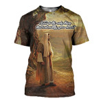 3D All Over Printed Jesus T-shirt Hoodie SHTL050502
