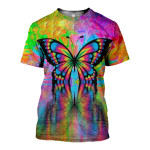 3D All Over Printed Butterfly T-shirt Hoodie ST0L230404