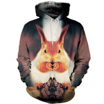 3D All Over Printed Squirrel T-shirt Hoodie SCTL030403