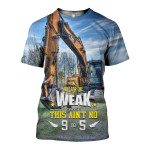 3D All Over Printed Heavy Equipment Art Shirts and Shorts