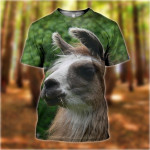 3D All Over Printed Llama T-shirt Hoodie SAUK200406