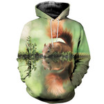 3D All Over Printed Squirrel T-shirt Hoodie SCTM300308